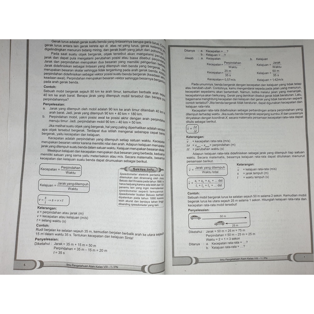 LKS ILMU PENGETAHUAN ALAM/ IPA SMP/ MTS KELAS VIII 8 SEMESTER 1 2022/2023 | Zamrud | CV BUKU PINTAR-4