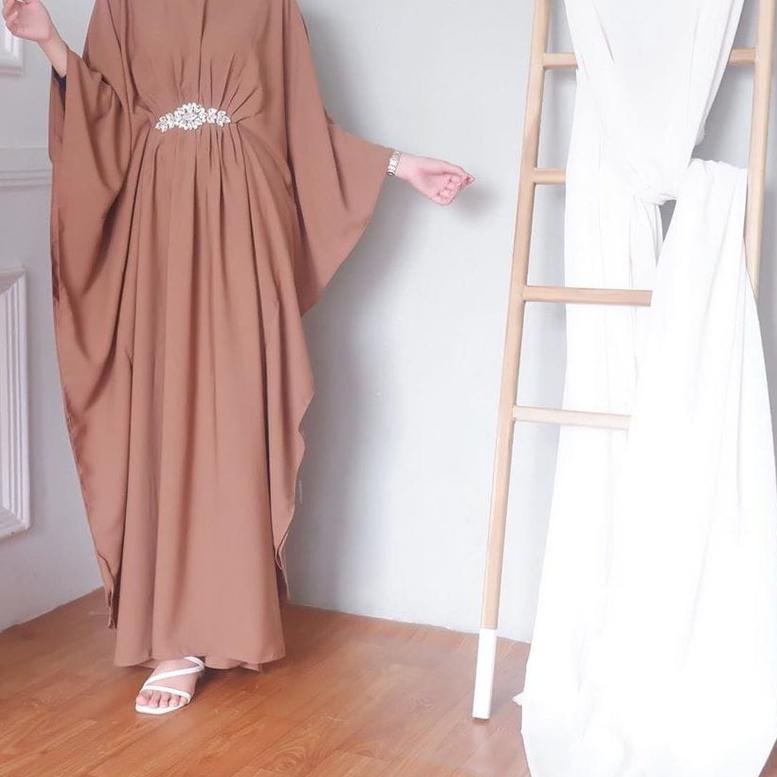 ✰ Tiara Kaftan murah Moscrepe KaftanRemaslim konveksi.tanah.abang KaftanIkat Gamis Kaftan ☂