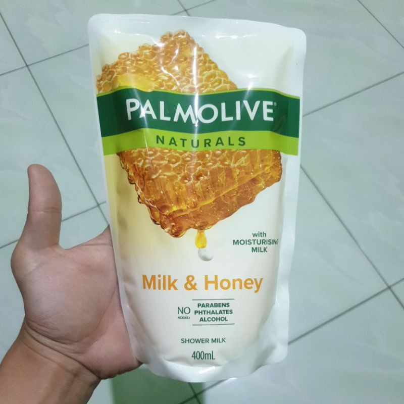 Palmolive Natural Milk&honey / luminous oil sabun cair 400ml