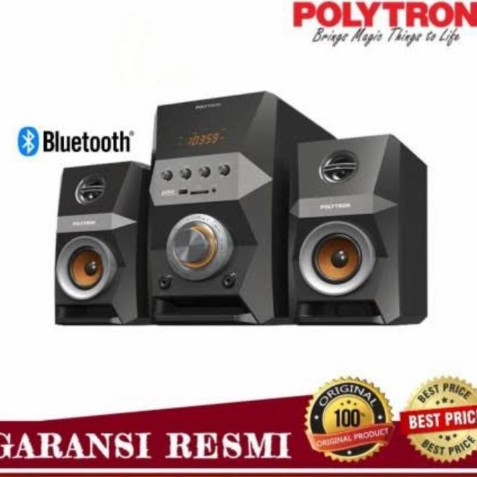 Speaker Aktif Polytron Pma 9502, Speaker Bluetooth, Usb. Jiharamart