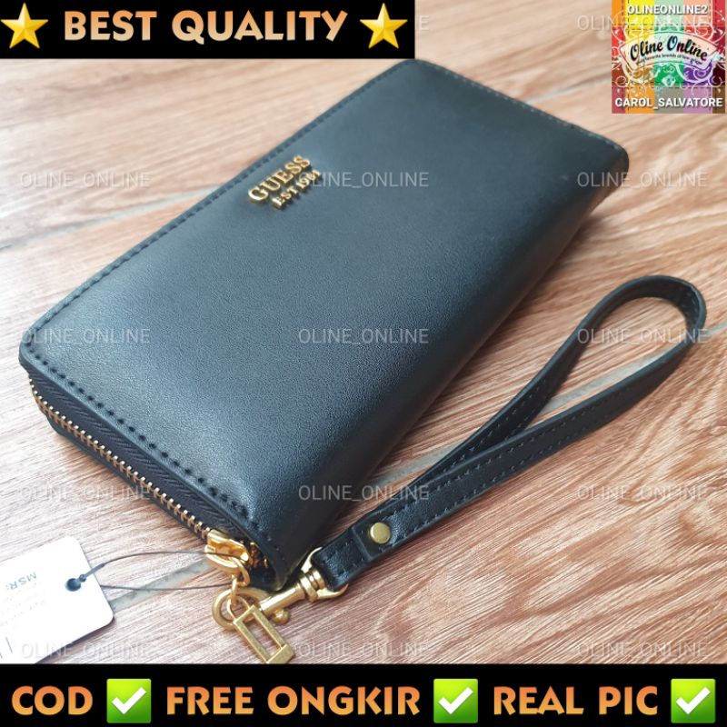 dompet zadie zipper wallet 4 color gs resleting panjang long wallet gb pouch handle dompet