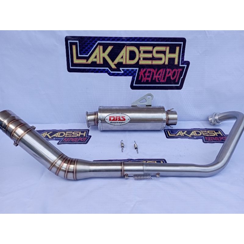 KNALPOT DBS ALL SPORT (INLET 50) FU SONIC VIXION TIGER BYSON CBR MEGAPRO GL DLL
