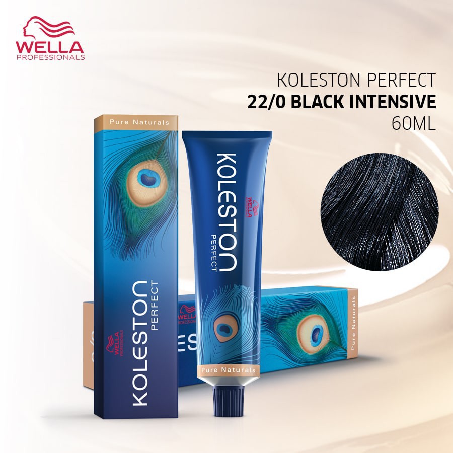 WELLA KOLESTON 22/0 BLACK INTENSIVE (CAT RAMBUT)