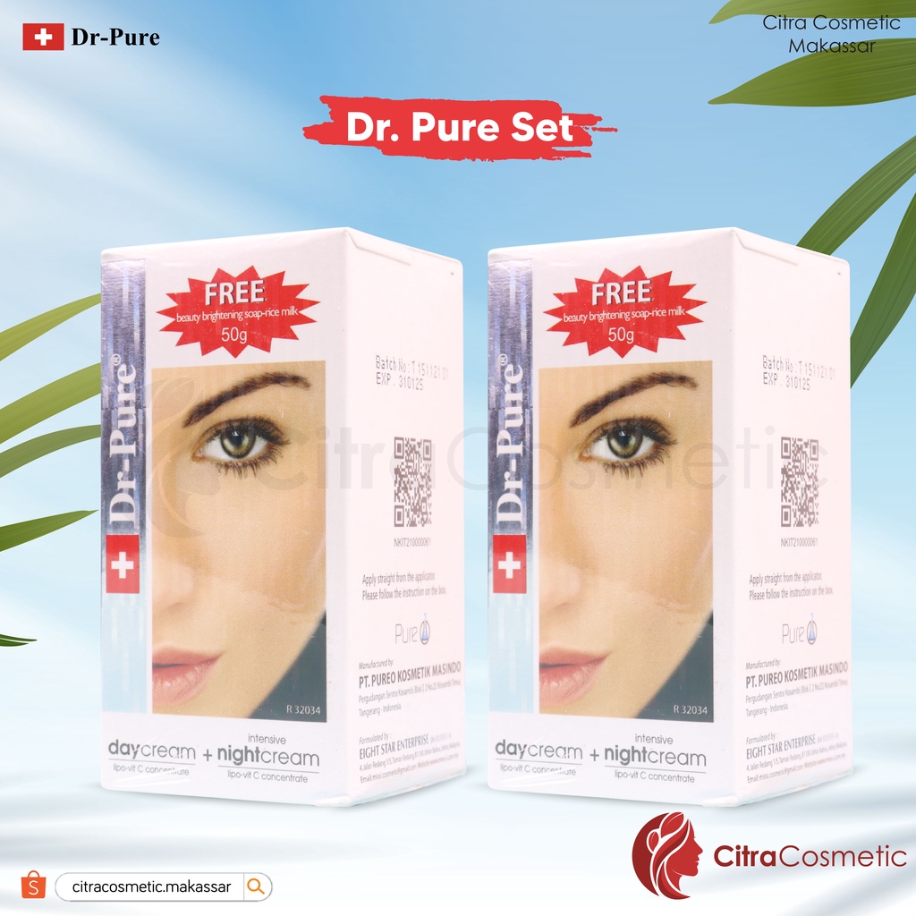 Dr-Pure Cream Set + Sabun