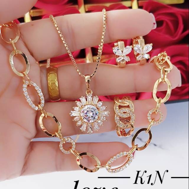 Set perhiasan xuping 01