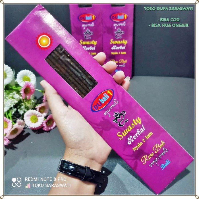 Hio Dupa Basah Aroma Jasmine Sangat Wangi Nyala 2 Jam Isi 10 Stik