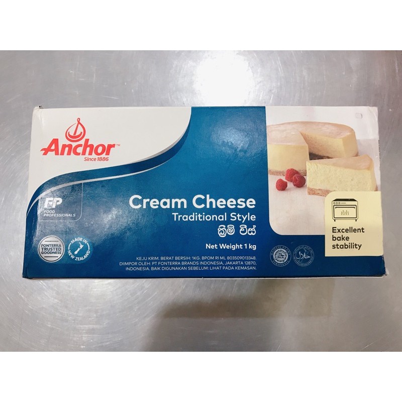 

Anchor cream cheese 1kg