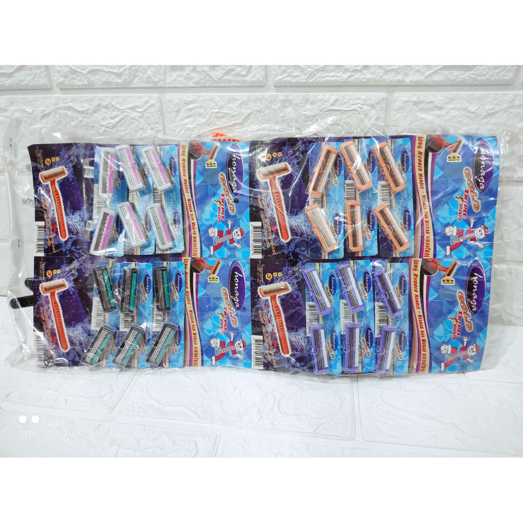 ALAT CUKUR TRIPLE / ALAT CUKUR JENGGOT HONAGA TERMURAH KODE 0074