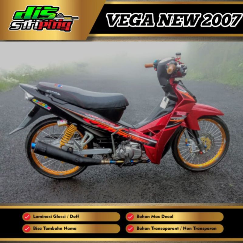 STRIPING VEGA NEW 2007 COSTUM SPARK