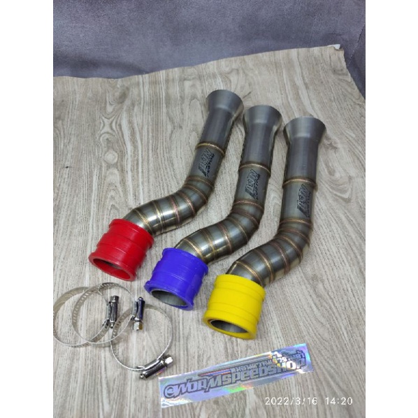 Air Intake Pipa Intake Filter Pipa Saringan Udara Hawa Stainless Nmax,Aerox,Lexi,Vario 110, Beat, Scoopy, Vario 125, Vario 150