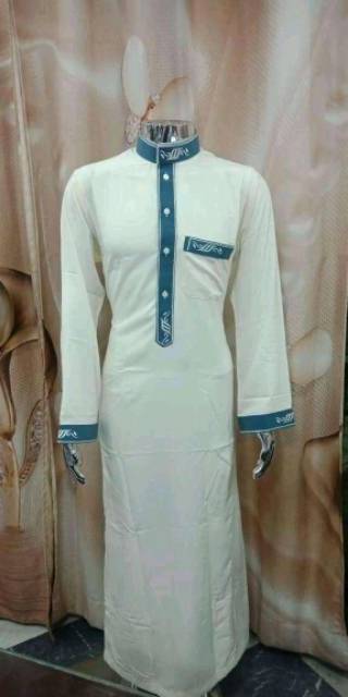 Jubah pria daffa Alharomain Kantun import mesir premium