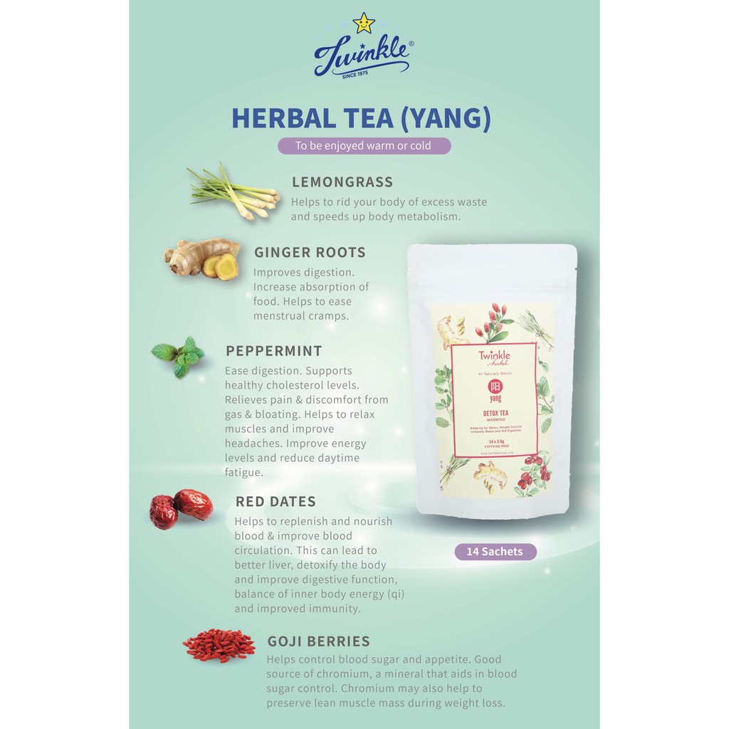 

Twinkle Herbal Yang Tea
