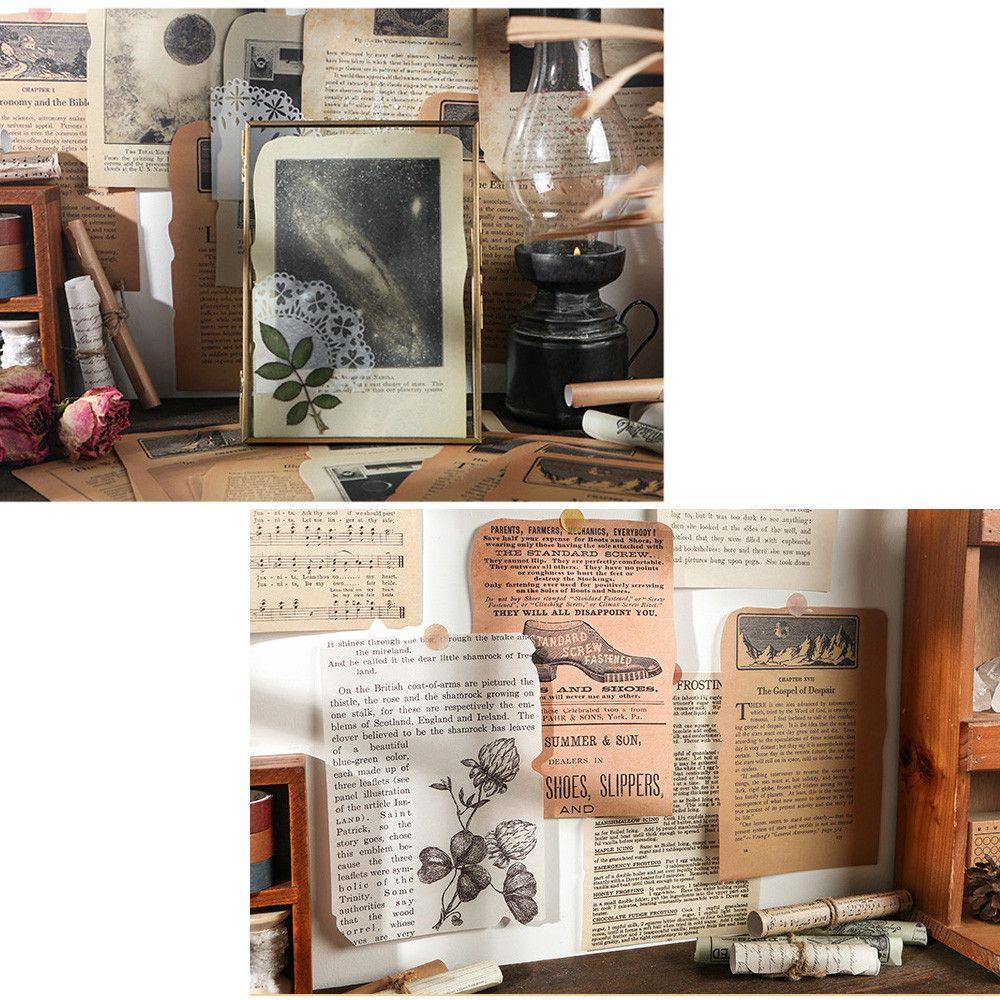 Preva 25pcs Stiker Retro DIY Untuk Dekorasi Diaryscrapbook