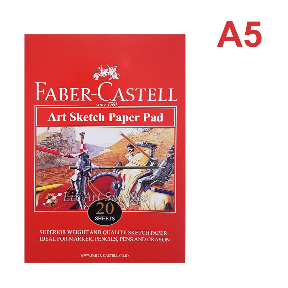 

Faber Castell Drawing Book A5 / Buku Gambar Faber Castell