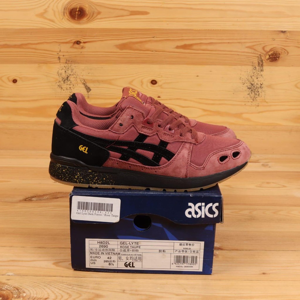 asics gel lyte rose taupe