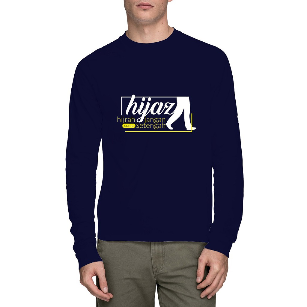 KAOS DAKWAH ISLAMI HIJRAH LENGAN PANJANG