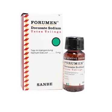 FORUMEN Tetes Telinga 10 ML - Obat Serumen Kotoran Telinga Cerumen Penyumbat