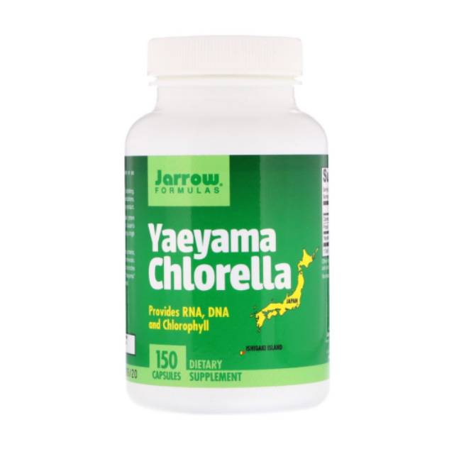 Jarrow Formulas Yaeyama Chlorella - 150 Capsules