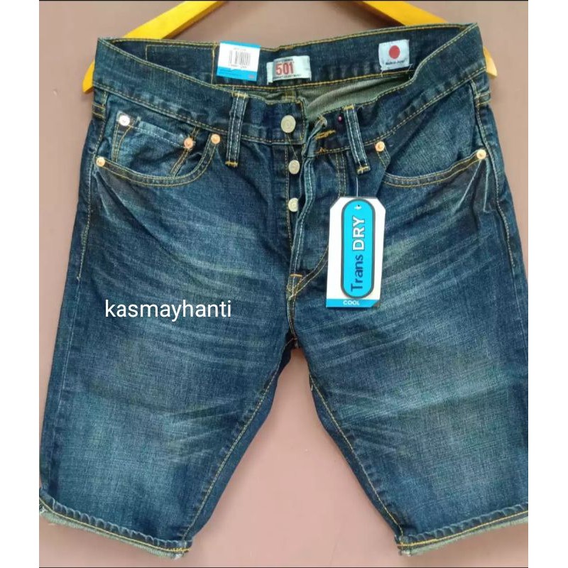 HARGA PROMO CELANA JEANS PENDEK LEVIS 501 IMPORT/CELANA JEANS PENDEK 501 ORIGINAL PRIA