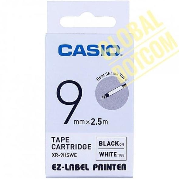 

Casio Label Xr-9Hswe 9Mm Black On White Tape Termurah