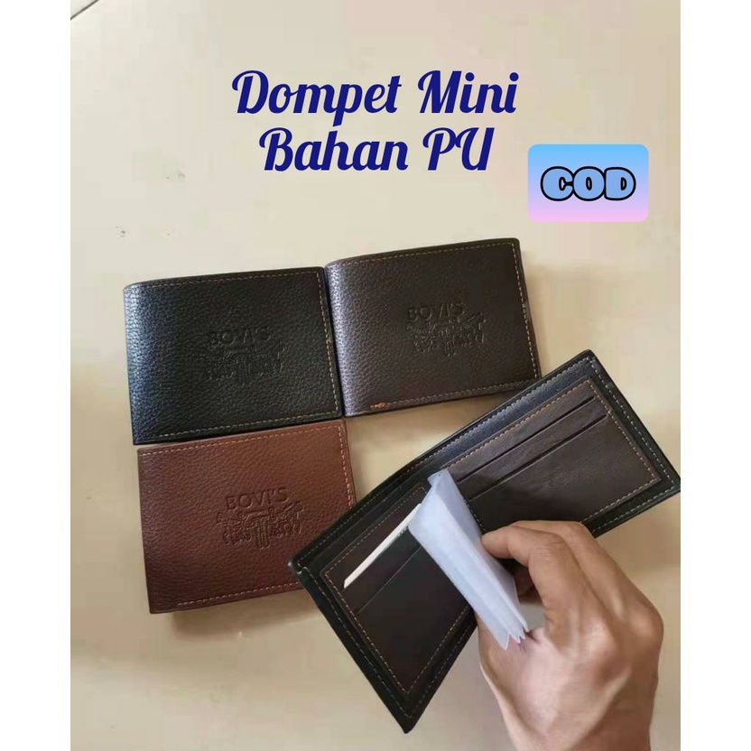 Dompet Pria Dompet Laki2 Dompet MINI Dengan Tambahan Tempat Kartu