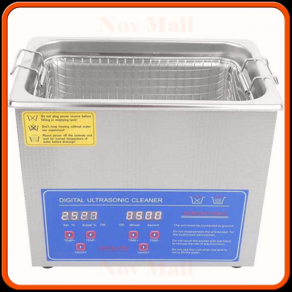 Mesin Pembersih Perhiasan Ultrasonic Cleaner 120W - MH-020S1