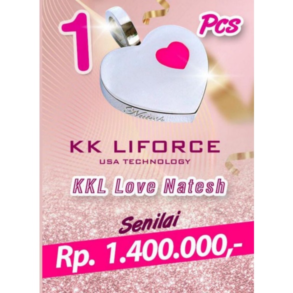 KK LIFORCE LOVE NATESH PINK