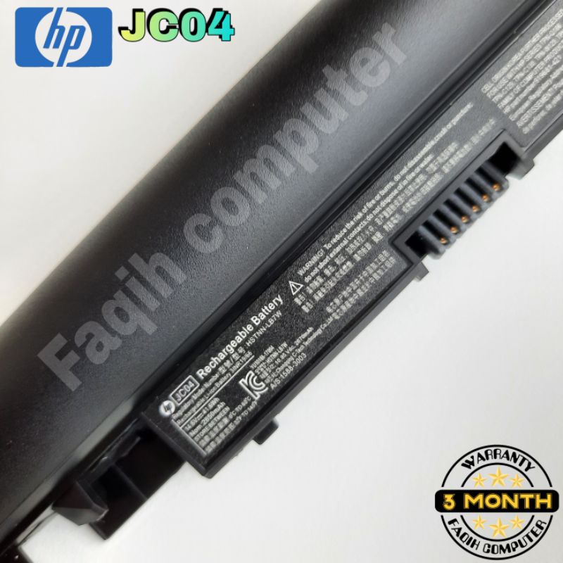 Baterai Batre Original Laptop HP 240 245 250 255 G6 Series 15-BS 15-BW 17-BS (JC04) JC03 HSTNN-LB7W