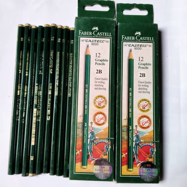 

Pensil/Pinsil 2B faber Castell harga tertera per 1 pcs dan 2 pcs