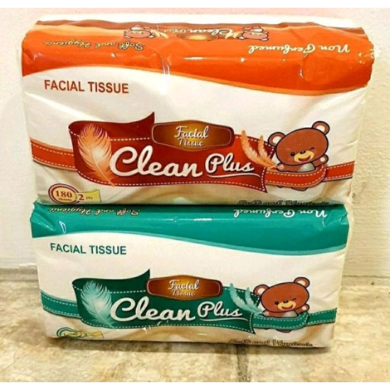 tissue clean plus 180 lembar