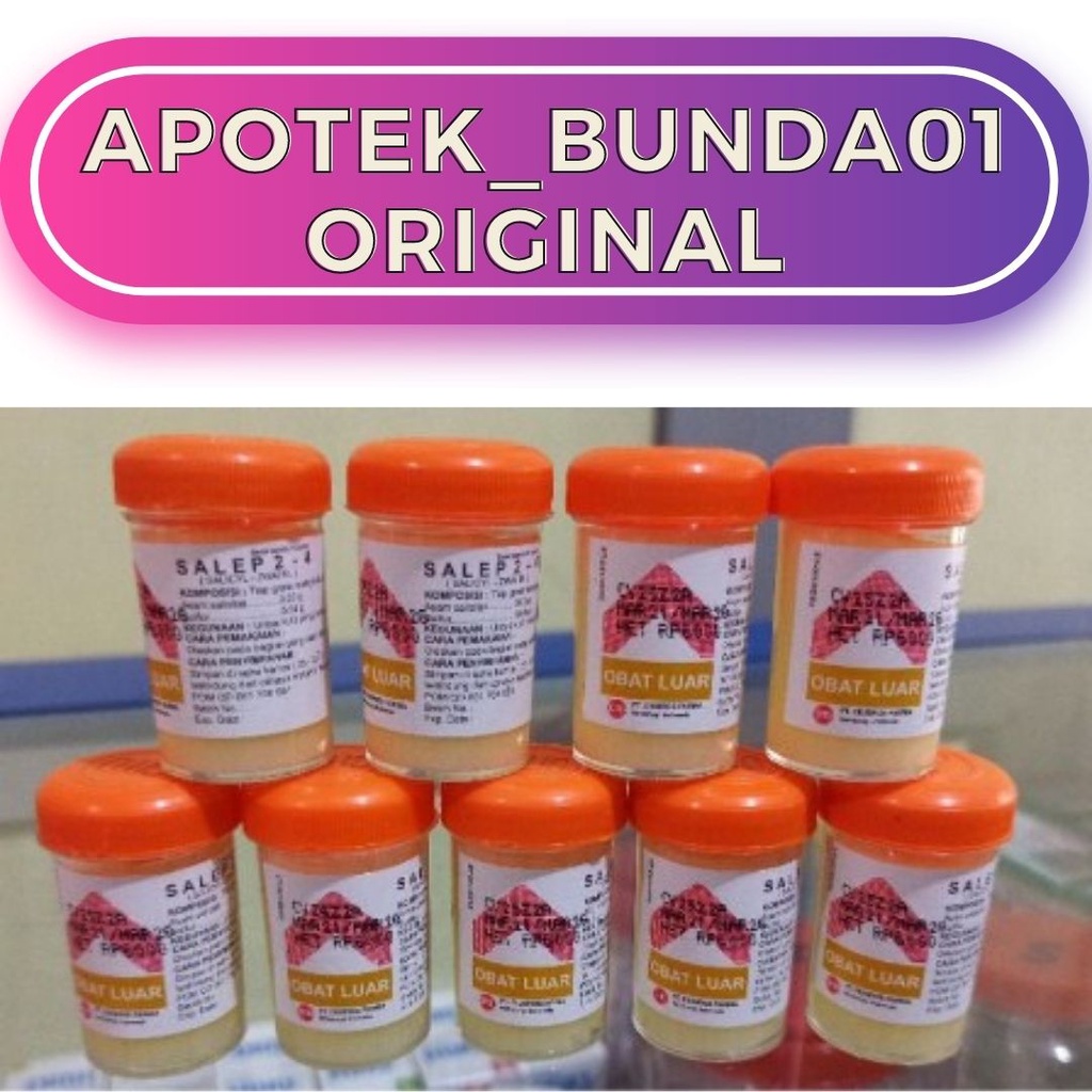 Salep Belerang Sulfur 24 - Untuk Masalah Kulit Gatal / Kudis lainnya original