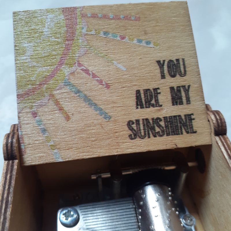 KOTAK MUSIK KADO ANAK YOU ARE MY SUNSHINE