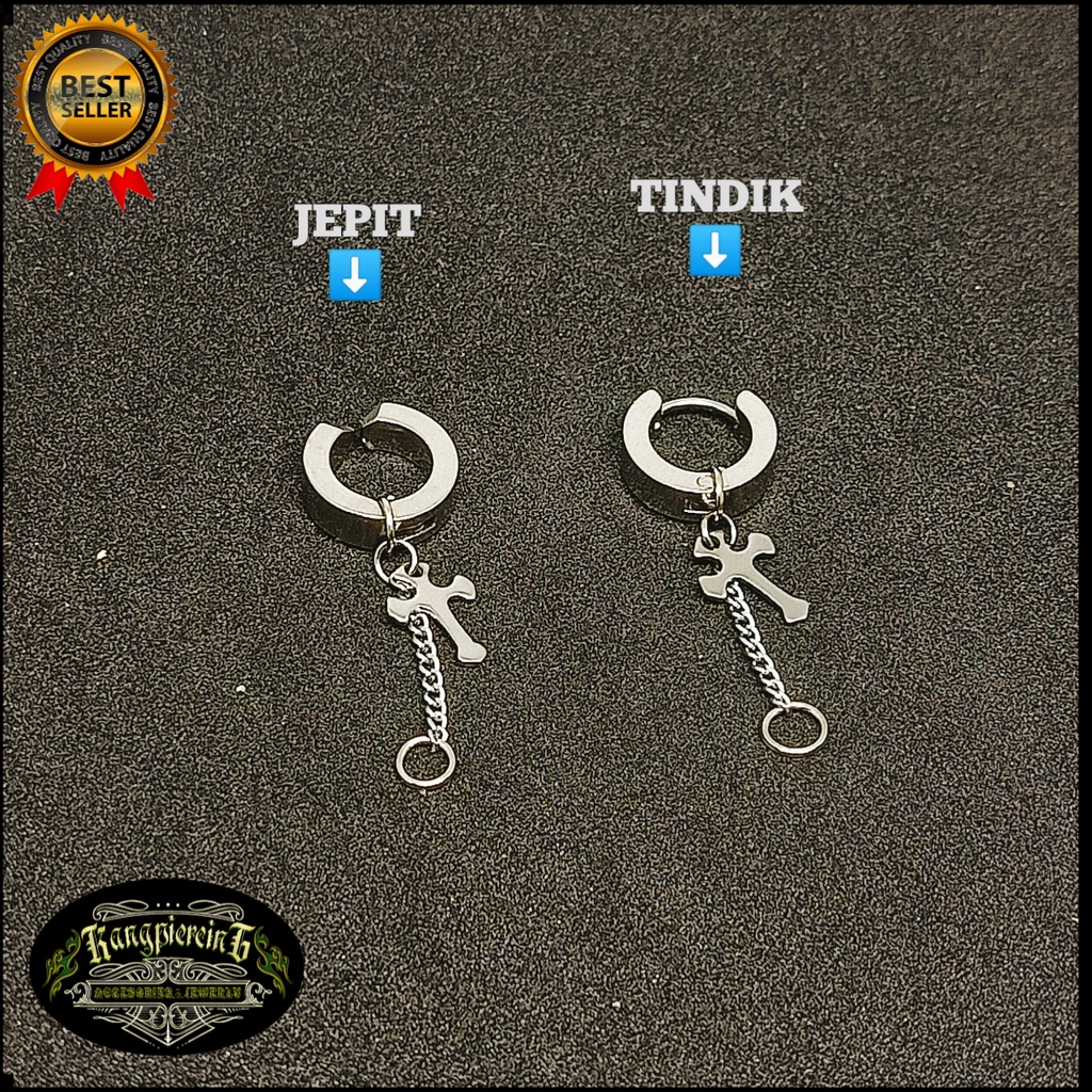 ANTING BTS A-21TERBARU PRIA DAN WANITA TINDIK DAN JEPIT