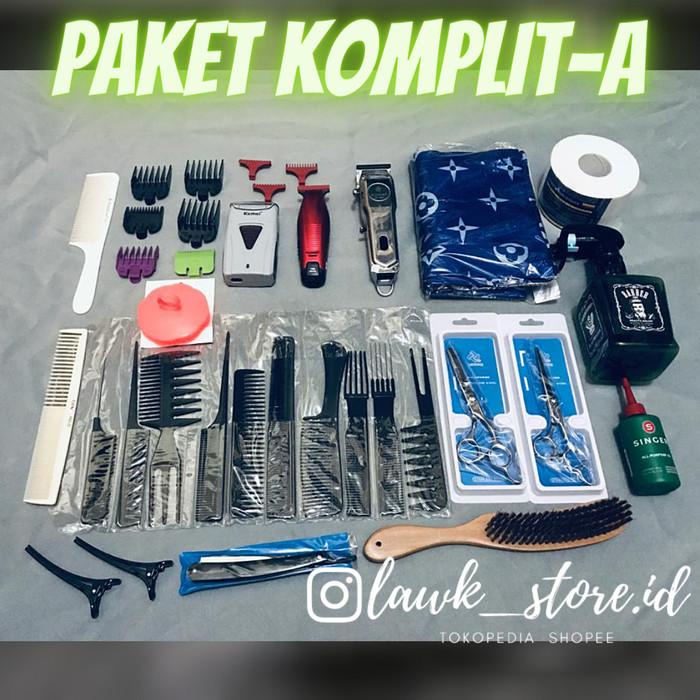 PAKET CUKUR A mesin cukur rambut kemei paket barbershop / paket cukur
