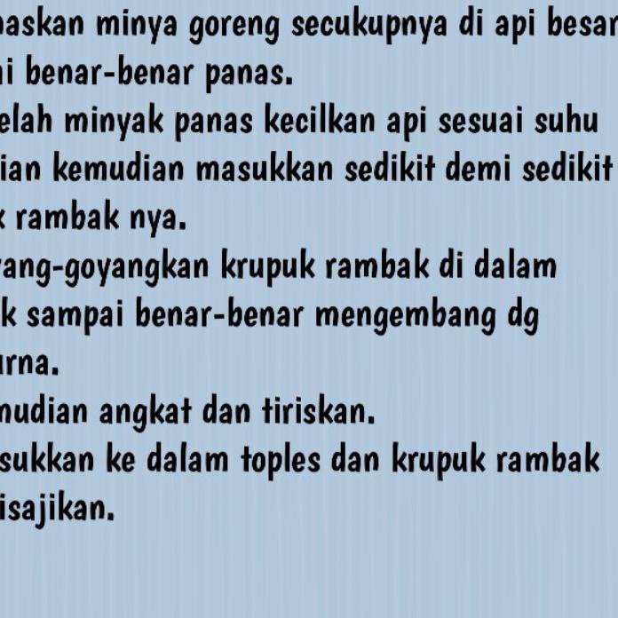 

(IRL>>716) krecek Rambak bentuk potongan kotak dadu ,,.
