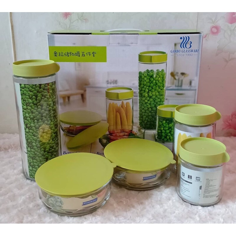 Toples Kacang Hijau Kaca