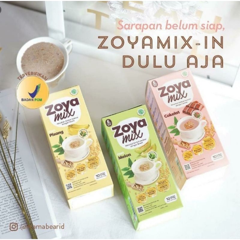 MamaBear Zoya Mix - Sereal Kedelai Demgan Daun Katuk Pelancar ASI (Booster ASI)
