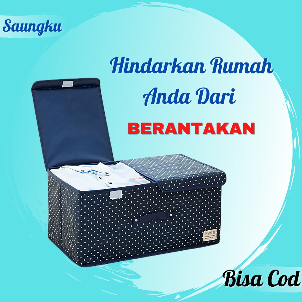 ✒Box Serbaguna Box Baju Bayi Storage Box Organizer Kotak Baju Box Pakaian Box Penyimpanan Baju SA002