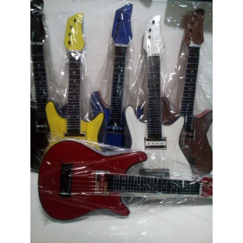 gitar kayu mainan anak