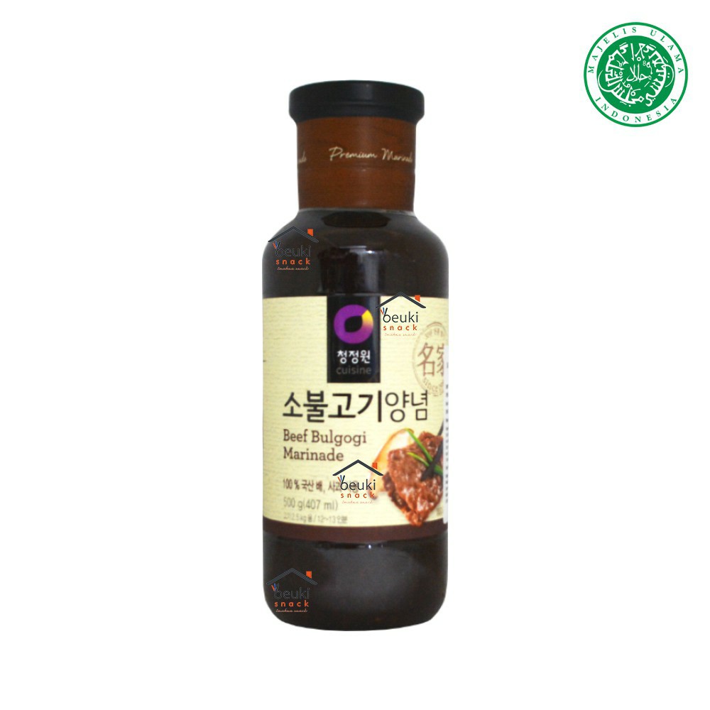

BOTOL BESAR Daesang Cuisine Beef Bulgogi Marinade Khas Korea - 500gr