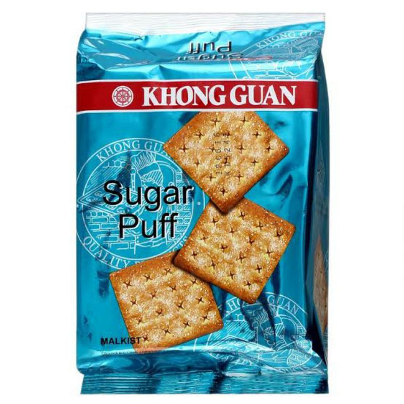 

KHONG GUAN MALKIST SUGAR PUFF BIRU 275 GR / KHONG GUAN