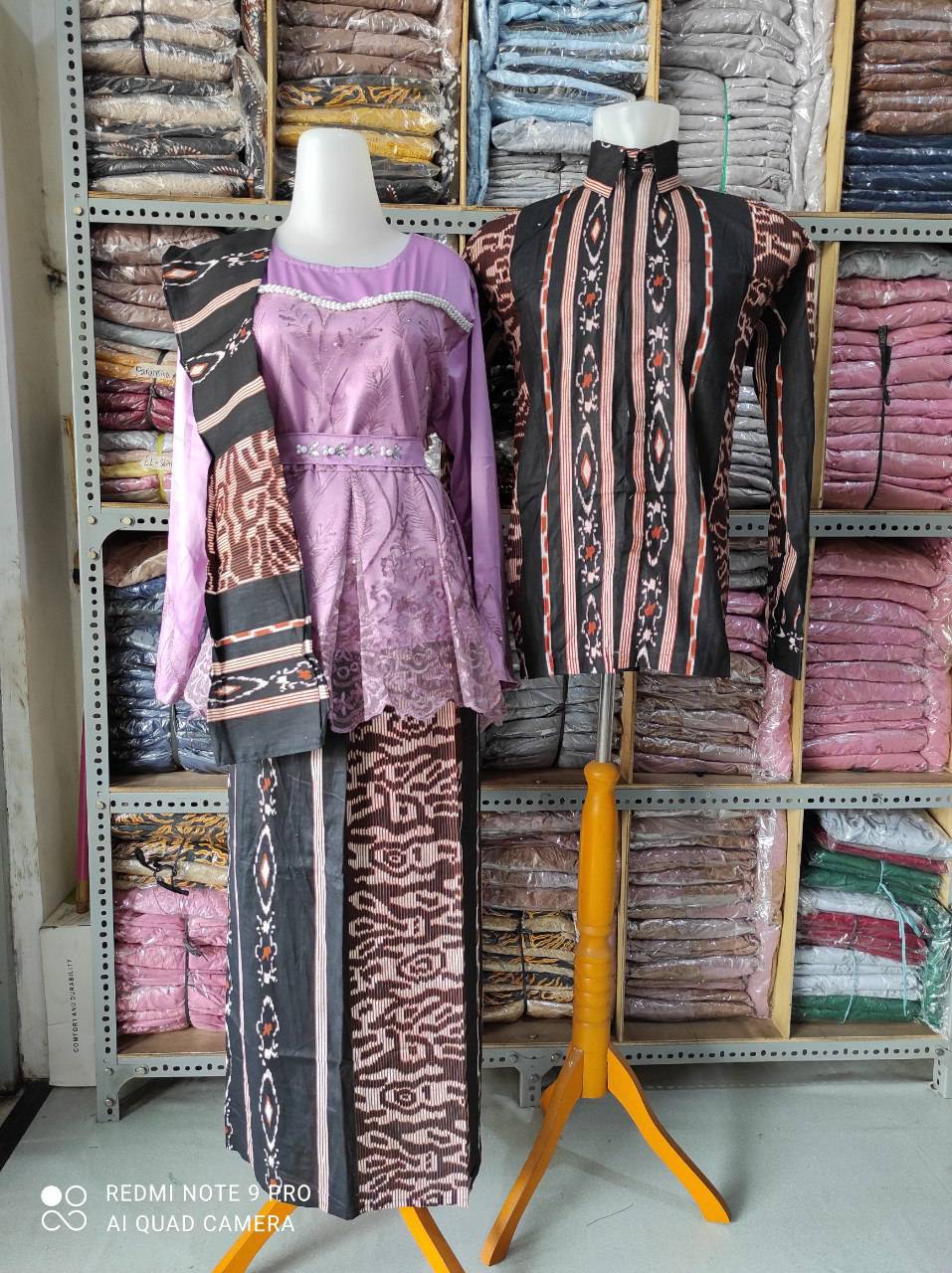Adifa Couple - Sania Ruffle Batik Couple Ori Ndoro Jowi Dnt Garansi Termurah Shopee