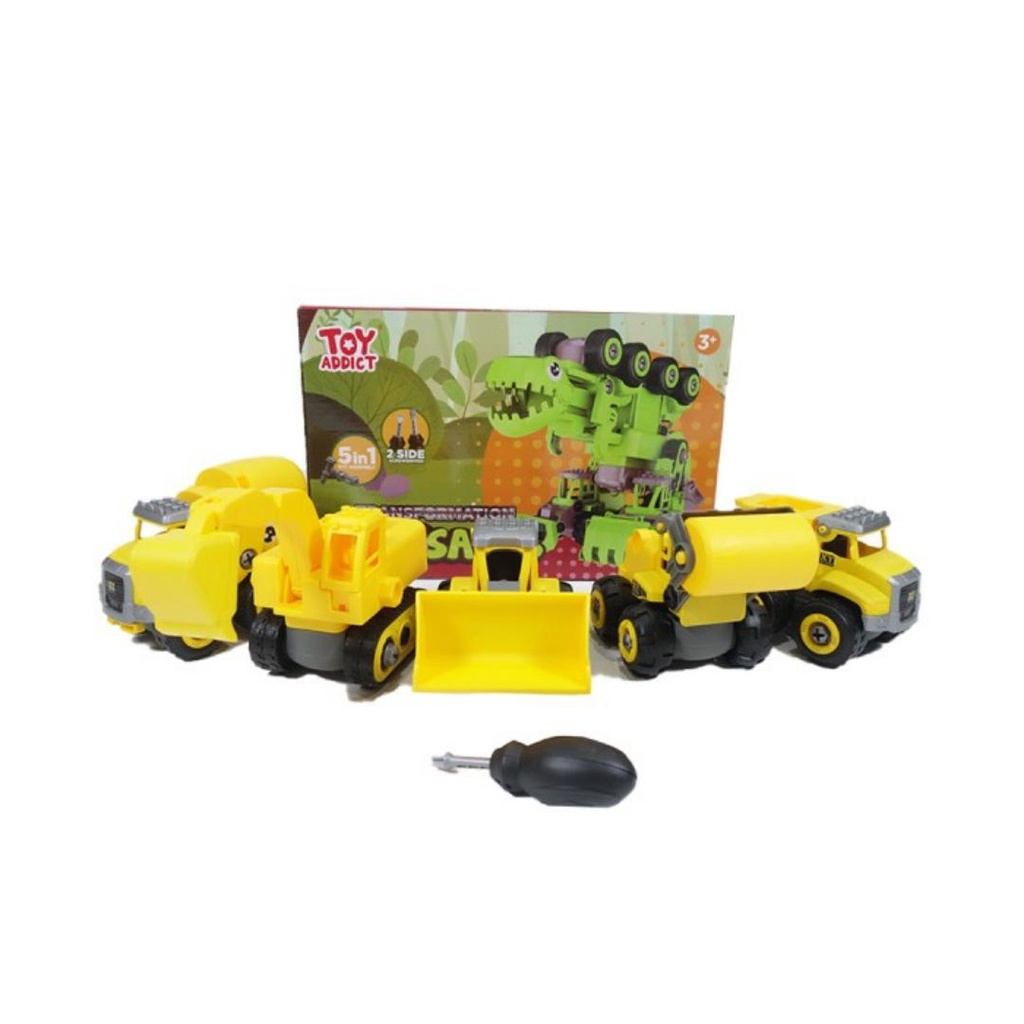 Toy Addict CPS242479 Transformation Dinosaur - Mainan Anak