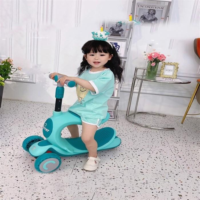 Otoped Tseloop-M191 Scooter Anak 3 In 1 Mainan Dorongan Anak / Otoped Skuter