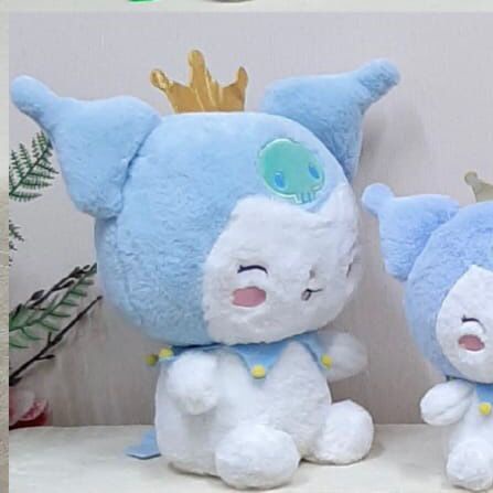 Boneka Kuromi Mahkota Kelinci Rabbit Animal Kartun My Melody Karakter