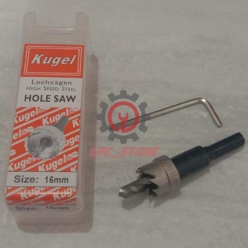 Hole Saw Besi 16mm / HoleSaw Besi 16mm / Mata Bor Besi 16mm KUGEL