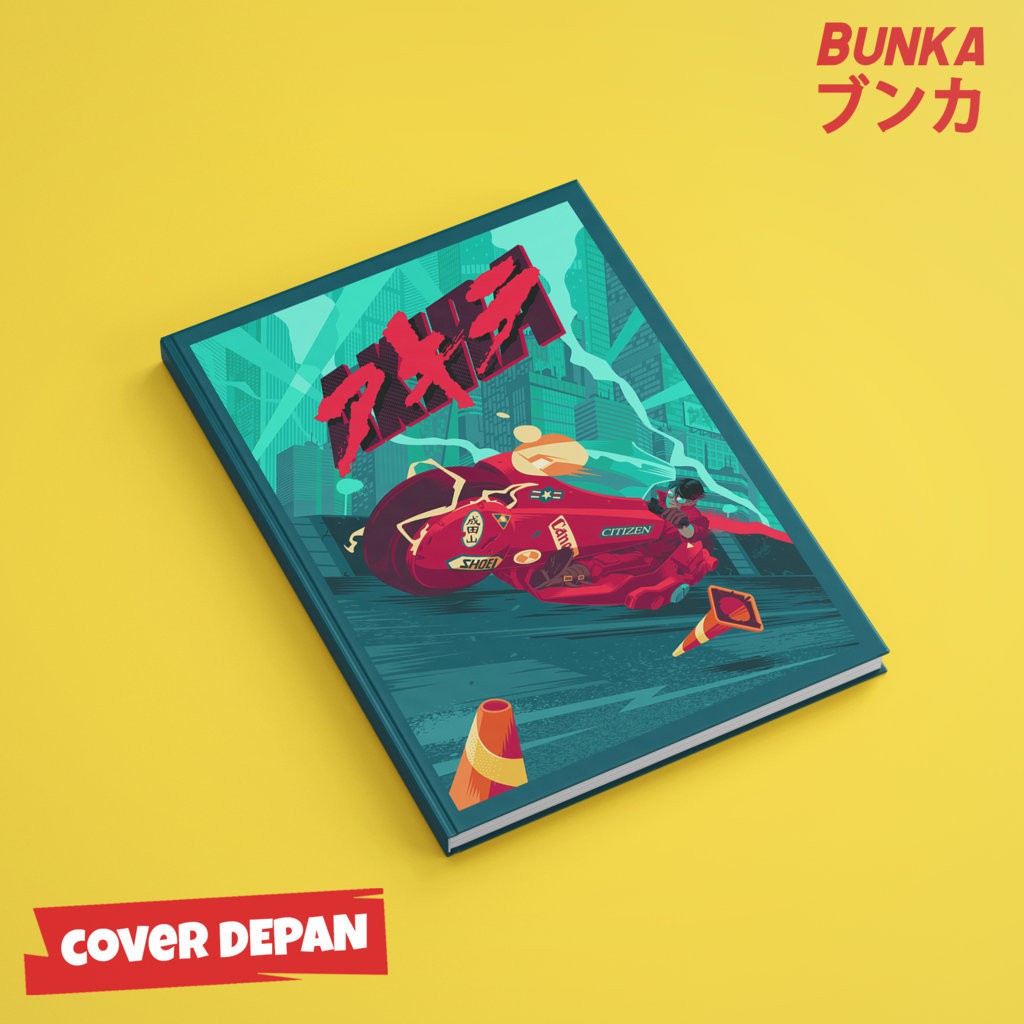 

Notebook Anime Akira 7A Hardcover A5 Buku Tulis Catatan Note Agenda Planner Jurnal