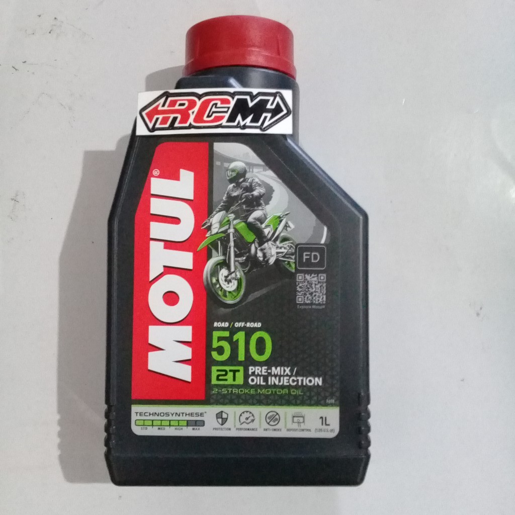 PELUMAS OIL OLI OIL SAMPING OLSAM 510 TECHNOSYNTHESE ROAD OFF ROAD PRE MIX INJECTION RACING 2TAK 2 TAK 2T 2 T 1L 1 L LITER 1LITER 1000ML 1000 ML NINJA SATRIA RXK NSR ORI ORIGINAL MOTUL ASLI