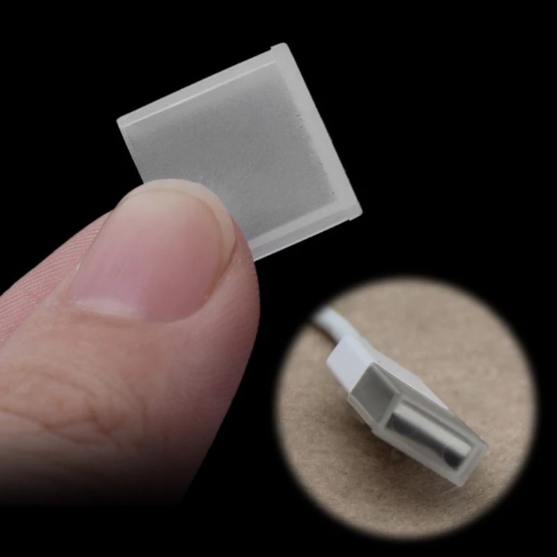 Cover Pelindung Kabel Data / Charger USB Bahan Silikon Transparan Anti Debu