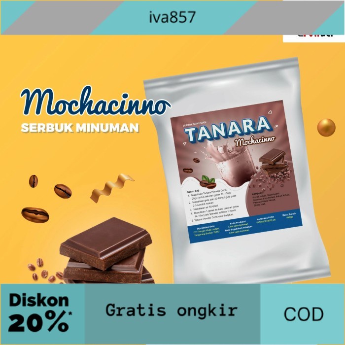 

PROMO Bubuk Minuman Mochaccino 1kg - Powder Coffee Kopi Mocca Premium GRATIS ONGKIR